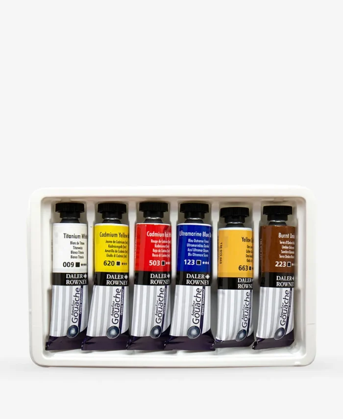 AQUAFINE GOUACHE 15ML SET OF 6